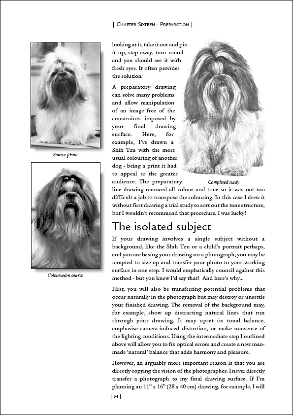 How to prepare your drawing before you begin. Includes concept drawing, sourcing, planning ahead, composing with multiple sources, etc...